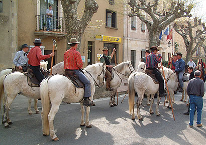 Pferdemarkt in Tresques